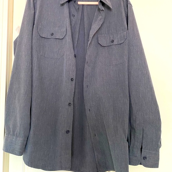 ARMANI JEANS BUTTON DOWN SHIRT Sz XL - Picture 3 of 10